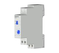 Theben 0070002 ELPA 7 minutero de Escalera electrónico Carril DIN | 0,5-20 min, 600 W LED, preaviso de apagado, 3/4 hilos automático, rearmable inmediato, selector de luz permanente