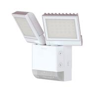 Theben Aplique LED theLeda S17-100 para exterior 17 W 4000 K sensor 180° alcance 10 m blanco