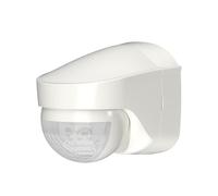 Theben 1030206 PIRA TO Ap Detector de Movimiento PIR 180° 10 m | superficie en pared, 200 W LED, 5 s-15 min, sensNorm, medición continua, preconfigurado, Exit-On, cobertura bajo el detector