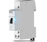 Theben 3120120 OKTO S12-230 telerruptor electromecánico 1 canal | 230 V, carril DIN, 1 contacto NO, 200 W LED, SELV, interruptor manual, consumo en reposo 0 W