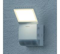 Theben Aplique LED para exterior theLeda S8-100, blanco, sensor