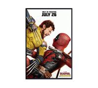 Theissen Marvel Deadpool & Wolverine Movie Poster película #2 - Matte poster de pared Frameless Gift 15 x 22.8 inch(38cm x 58cm)