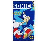 Theonoi Toalla infantil para sauna, toalla de playa, toalla de ducha, toalla de baño, 70 x 140 cm, regalo de microfibra (Sonic)