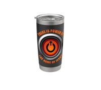 There is Power in the Name of Jesus - Christian Faith Hymn Vaso térmico de acero inoxidable de doble pared