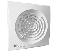 THERMEX Silent 200-300 Scandic, extractor de aire, para baño, blanco, plástico, IP45, 180 m³/h