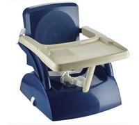 Thermobaby Yeehop Asiento Elevador para Niños 2 en 1, 6-18 Meses, con Arnés de Seguridad de 3 Puntos y Tabla Extraíble, Color Azul Océano