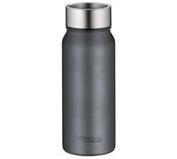 THERMOcafé by THERMOS Taza térmica TC DRINKING MUG gris mate, 0,50 l, de acero inoxidable, taza de café para llevar, a prueba de fugas, 9 horas caliente durante 18 horas fría, apta para lavavajillas,