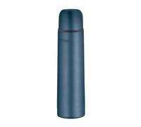 THERMOcafé by THERMOS TC BEVERAGE BOTTLE Night-blue mat - Termo con vaso de acero inoxidable (0,70 l, 12 horas de calor y 24 horas de frío, a prueba de fugas, para escuela, viajes y oficinas)