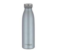 THERMOcafé by THERMOS TC Bottle Ice Blue mat 0,50 l, acero inoxidable termo resistente al carbono, 12 h caliente 24 h frío, a prueba de fugas, para escuela, viajes y oficina