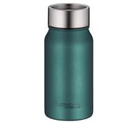 THERMOcafé by THERMOS TC DRINKING MUG Green mat 0,35 l, taza térmica de acero inoxidable, taza de café para llevar, a prueba de fugas, 8 horas caliente 16 horas fría, apta para lavavajillas, sin BPA