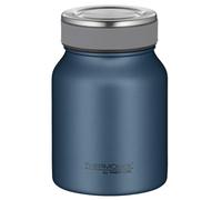 ThermoCafé by THERMOS TC FOOD JAR night blue mat 0,50 l, 9 h caliente 14 h frío, recipiente térmico para alimentos, fiambrera de doble pared de acero inoxidable, a prueba de fugas, apto para