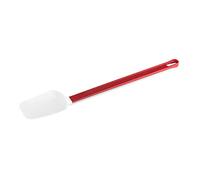 Thermohauser 8300037133 - Rasqueta (silicona, 44,2 x 7,5 cm, con cuchara, mango rojo de nailon), color blanco