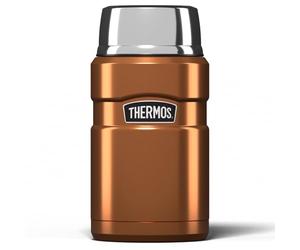 Thermos 170354 - Termo de Comida de Acero Inoxidable King, Cobre, 710 ml, 9,4 x 9,4 x 18,3 cm