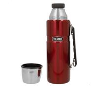 Thermos botella térmica acero inoxidable 1,2l rojo con asa