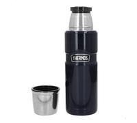 Thermos botella térmica acero inoxidable 470 ml azul 25 cm