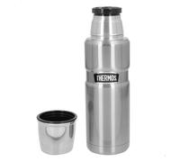 Thermos botella térmica acero inoxidable 470 ml plata