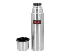 Thermos botella térmica acero inoxidable 750 ml plata 8 cm