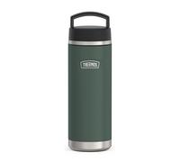 THERMOS Icon Beverage Bottle 0,71 l, verde/forest mate, termo de acero inoxidable de 710 ml, botella aislada, 18 h caliente/24 h frío, apto para lavavajillas, absolutamente hermético, libre de BPA