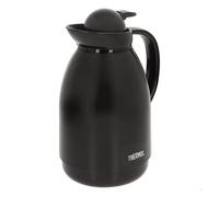 Thermos jarra térmica doble aislamiento 1l negro 17 cm