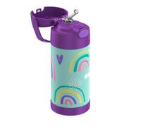 THERMOS Kids Funtainer - Termo (0,35 L, 12 h, frío), diseño de arcoíris