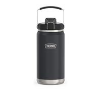 Thermos, Serie ICON, botella de agua de acero inoxidable con boquilla, acero inoxidable mate, 64 onzas