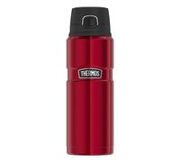 Thermos Stainless King Bottle 0,70 L, Cranberry Red Termo de Acero Inoxidable con Safe Flow Lid, 15h Caliente/24h Frío, Botella de Agua, Botella de Agua, Botella para Té, Lavavajillas, Libre BPA