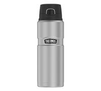 Thermos Stainless King Bottle 0,70L Stainless Steel Mat Termo de Acero Inoxidable con Safe Flow Lid, 15h Caliente/24h Frío, Botella de Agua para Té, Lavavajillas, Libre de BPA