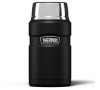 THERMOS - Termo de Acero Inoxidable, 710 ml, Color Azul metálico, Acero Inoxidable, Negro Mate, n/a