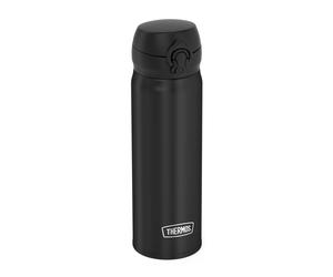 THERMOS ULTRALIGHT BOTTLE 0,50 L, carbón negro mate, termo de acero inoxidable,
