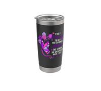 They Whispered You Cannot Withstand Storm Women Im the Storm Vaso térmico de acero inoxidable de doble pared