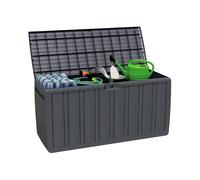 Thinia Home Arcón para Exterior 270 Litros de Resina 117x45,5x57cm Thinia Home