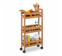 Thinia Home Carrito con Ruedas en Polietileno Canoply 70x40x15cm Thinia Home