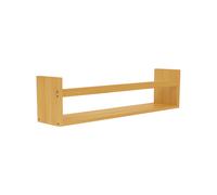 Thinia Home Estante de Pared en Bambú Canoply 14x57x10cm Thinia Home