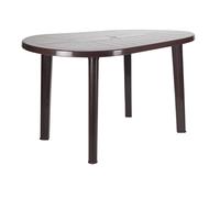 Thinia Home Mesa de Resina Oval Breeze 137x72cm Thinia Home