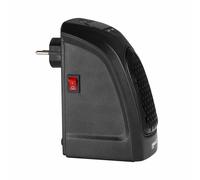 Thinia Home Mini Calefactor de Enchufe a Pared 400W Negro Thinia Home