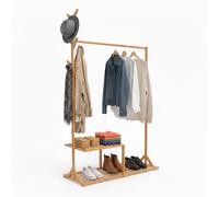 Thinia Home Perchero con Zapatero en Bambú Canoply 169x107x40cm Thinia Home