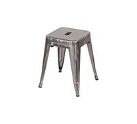 Thinia Home Taburete Bajo Industrial Apilable de Acero 38x38x46cm Thinia Home
