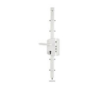 THIRARD - Caja de Cerradura Sobreponer Melissa a Manija para Puerta de Entrada - Derecha - 3 Puntos - Eje 50 mm - Blanco - Caja 85 x 174 mm - Mecanismo 1/2 Vuelta - Seguridad Reforzada