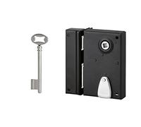 THIRARD SLIDE-LOCK DEADBOLT BLACK 70X110MM (900141)'