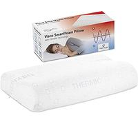 Third of Life Almohada ergonómica HADAR Wave | para Dormir Boca Arriba o de Lado | Almohada Cervical Regulable en Altura | Funda con termorregulación | Se Adapta a Fundas de 80x40cm