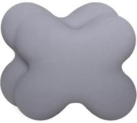 Third of Life Funda de Almohada diseñada para la Almohada ACAMAR | 92% algodón 8% Elastano | Ajuste Cierre con Cremallera | Pack Doble, Gris Claro