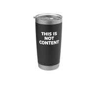 This Is Not Content Vaso térmico de acero inoxidable de doble pared