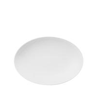Thomas Loft - Fuente Oval Honda, 27 cm, Color Blanco