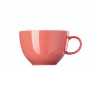 Thomas Sunny Day Soft Red Taza de té de porcelana 0,20 L, Blanco/Rojo, 6 cm