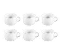 Thomas Trend 11400-800001-14742 - Juego de 6 tazas de café (porcelana), color blanco
