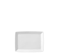 Plato Cuadrado Thomas Loft Blanco / Plato Blanco Trend Asia 18,5x13,5 cm