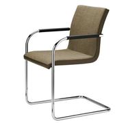 Thonet S 55 PVF - Silla de Escritorio de Oficina, Color marrón