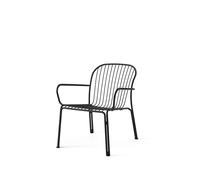 Thorvald Sillón de Exterior con Reposabrazos SC101 Negro Cálido