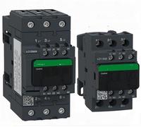 Three-Pole AC Contactor Black Version LC1D B7C F7C Q7C M7C Models 24V 110V 220V 380V 1pcs(LC1-D38 38A,110v)
