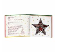 THUN, Juego de 8 moldes de galletas con forma de estrella de acero inoxidable, colección sorpresas de Navidad, cortadores de galletas coleccionables, idea de regalo para Navidad, 15,7 x 15,7 cm